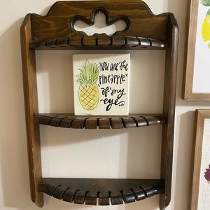 Vintage Wall Art - Vintage Wooden Spoon Rack Vintage Wall Art - Vintage Wooden Spoon Rack